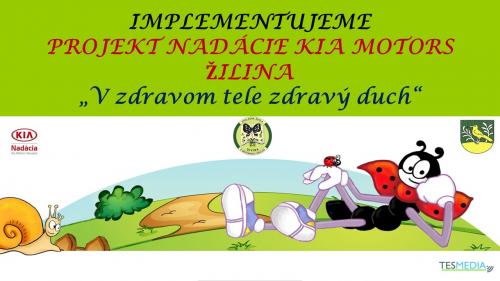 Implementácia projektu Nadácie Kia Motors Žilina "Šport v regióne"