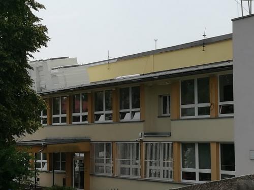 Oprava strechy na Základnej škole s materskou školou Divina